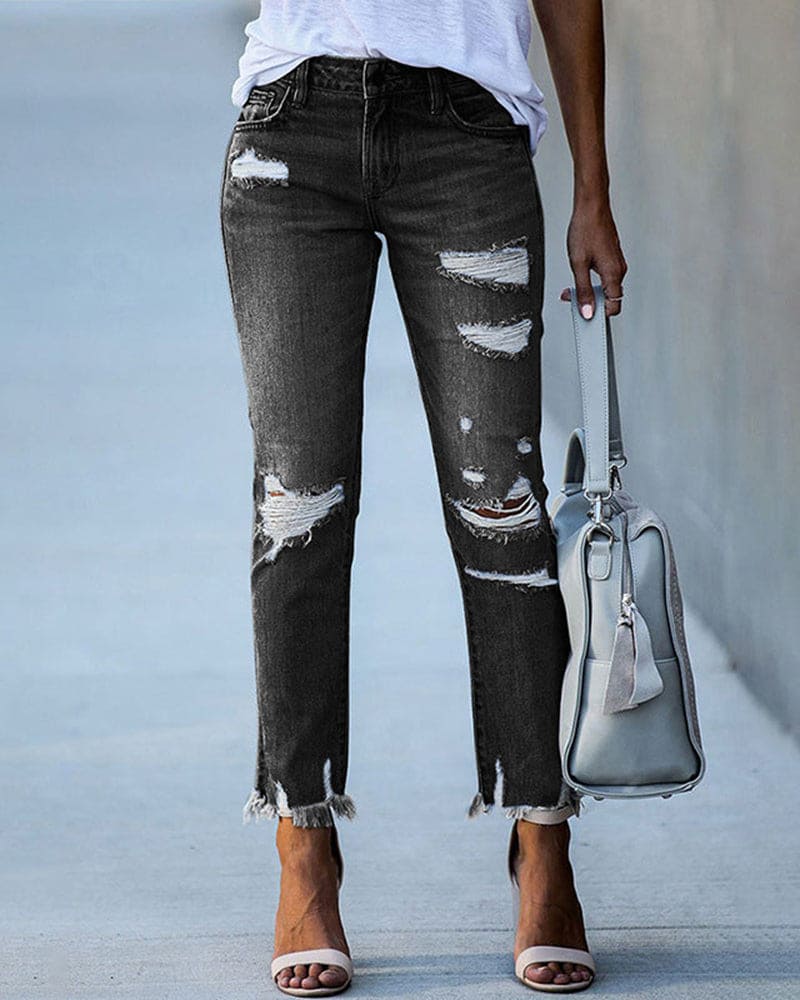 Emma - Casual Denim Pants for Women