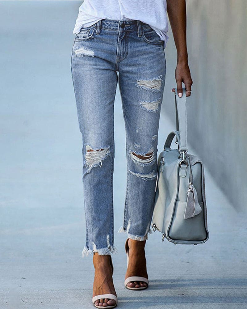 Emma - Casual Denim Pants for Women