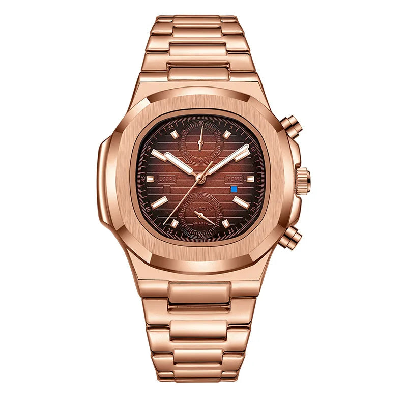 Waterproof Stainless Steel Watch