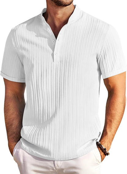 Henry - Casual Striped Shirt for Men - for Spring and Summer