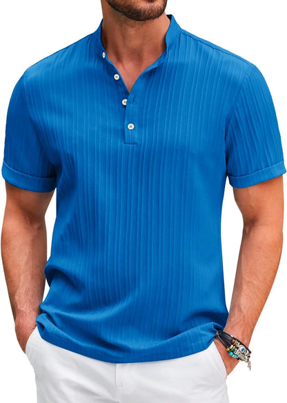 Henry - Casual Striped Shirt for Men - for Spring and Summer
