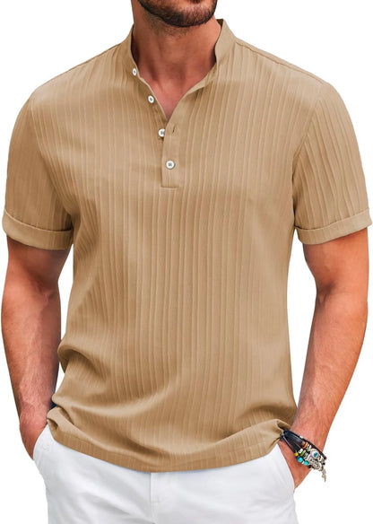 Henry - Casual Striped Shirt for Men - for Spring and Summer
